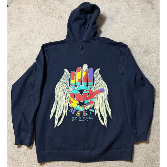 Miskeen Originals Hoodie Sweatshirt 2XL Embroidered Graphic Y2K Hip Hop - Picture 1 of 9